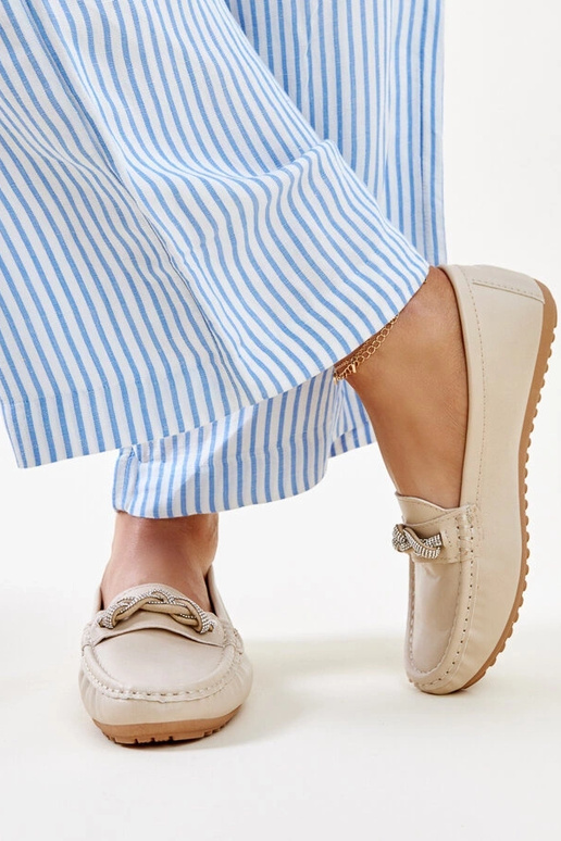 Silver loafers Ilana