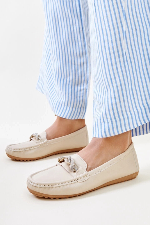 Silver loafers Ilana