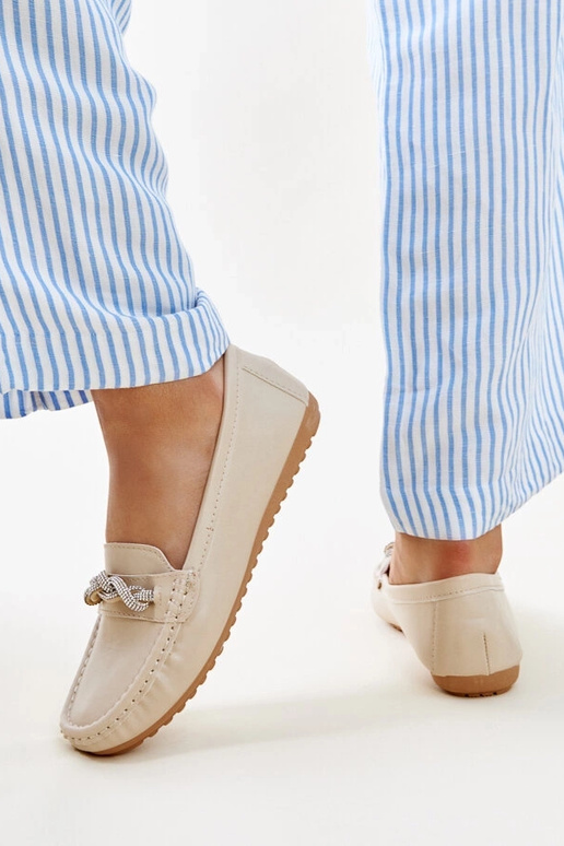 Silver loafers Ilana