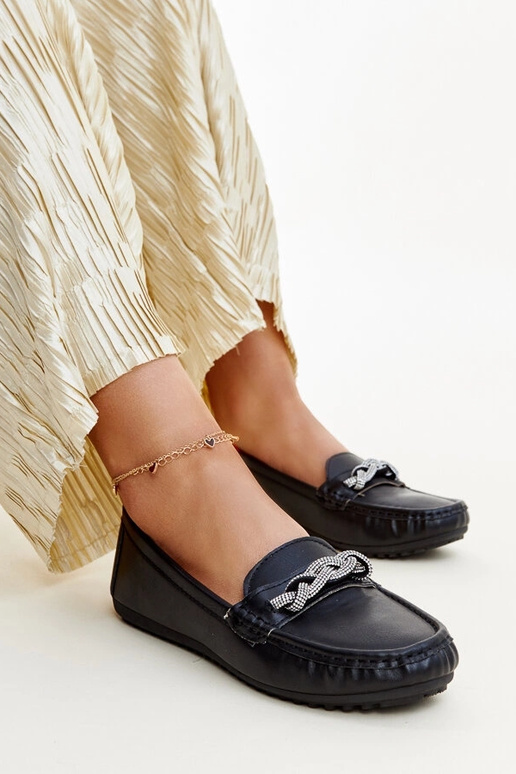 Silver loafers Ilana