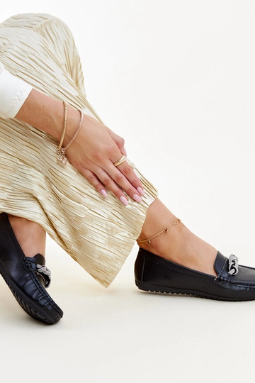 Silver loafers Ilana 2