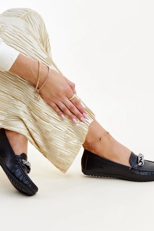 Silver loafers Ilana