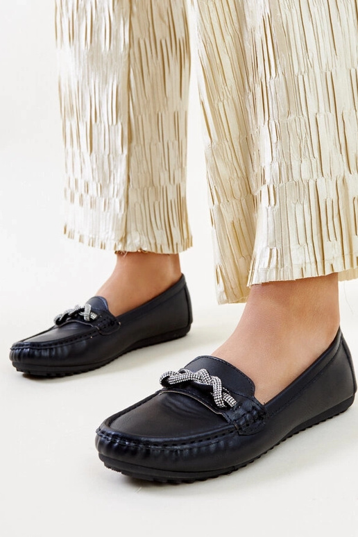 Silver loafers Ilana