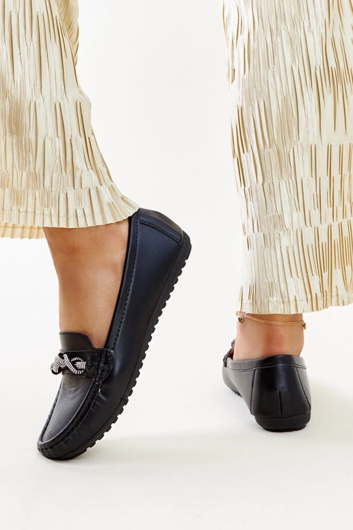 Silver loafers Ilana