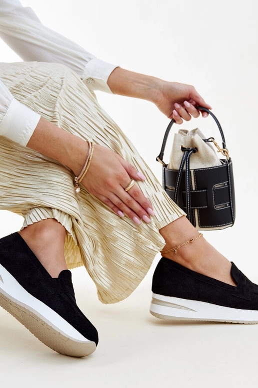 Silver loafers Ilana