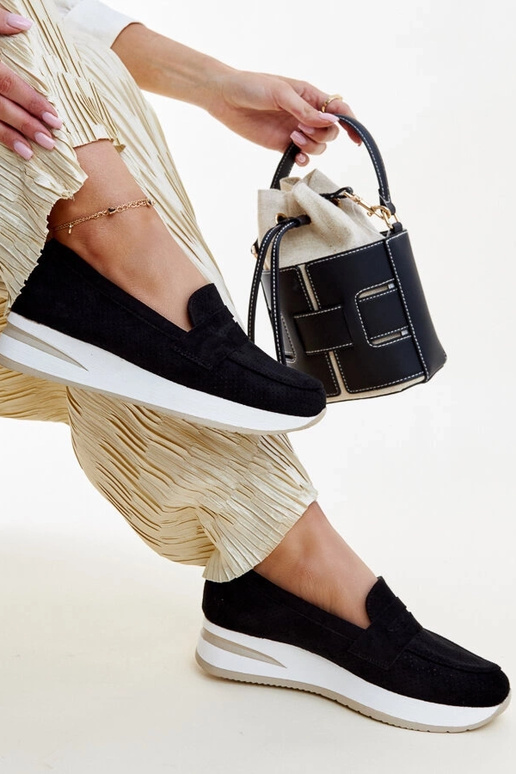 Silver loafers Ilana