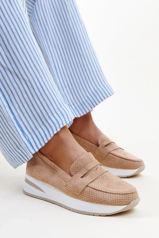 Silver loafers Ilana