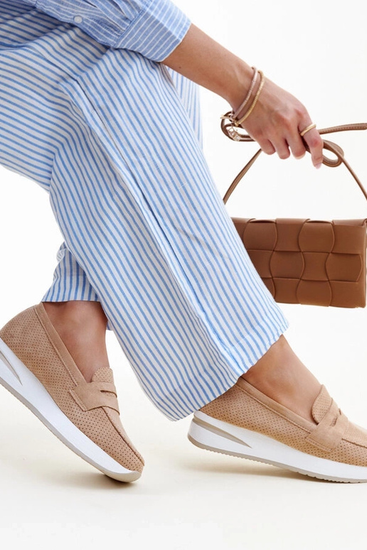 Silver loafers Ilana