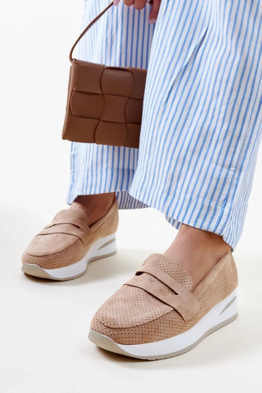 Silver loafers Ilana