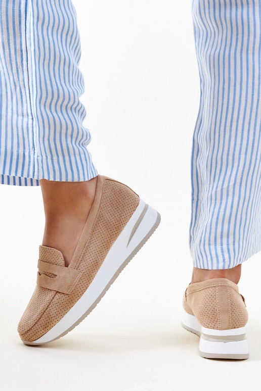 Silver loafers Ilana