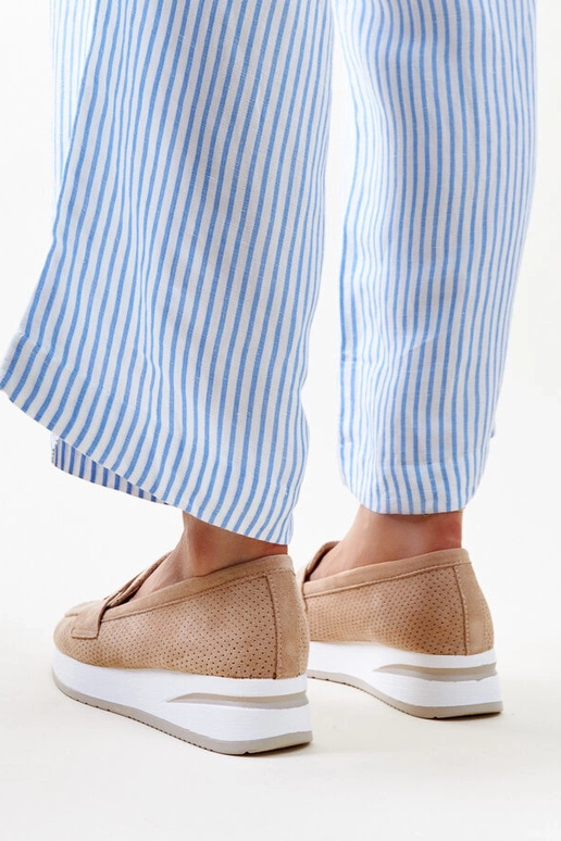 Silver loafers Ilana