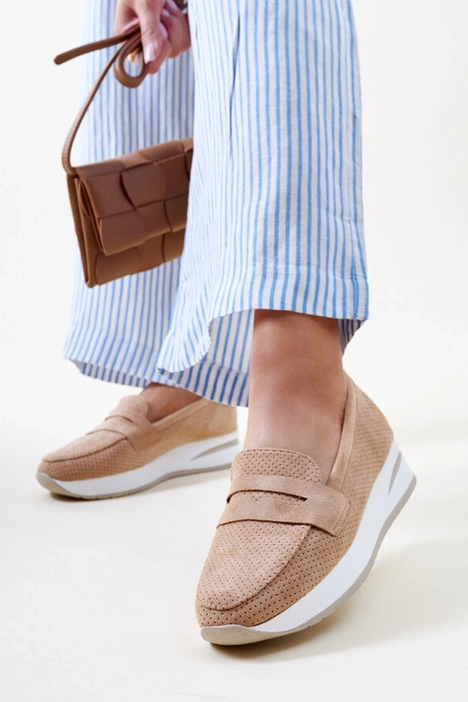 Silver loafers Ilana