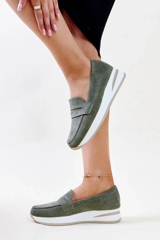 Silver loafers Ilana