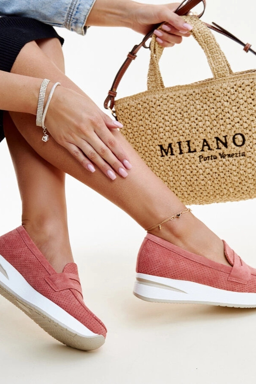 Silver loafers Ilana