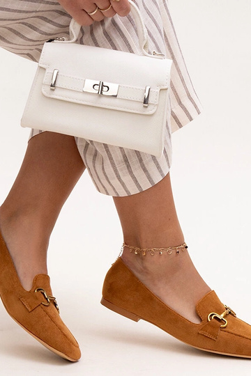 Silver loafers Ilana