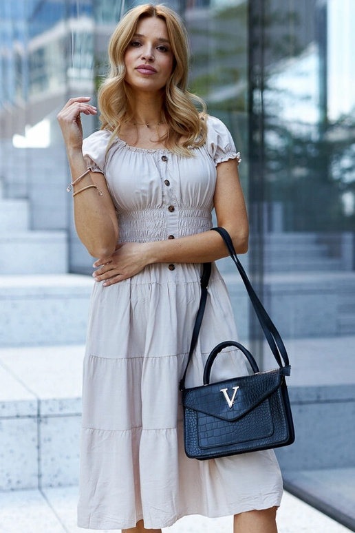 Beige women's Shera purse