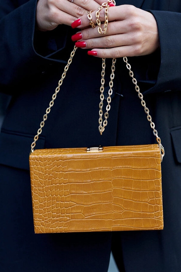 Beige women's Shera purse