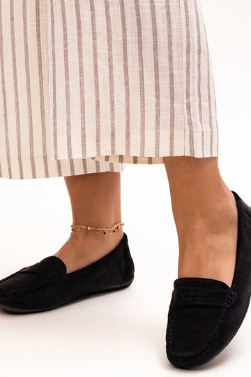 Silver loafers Ilana