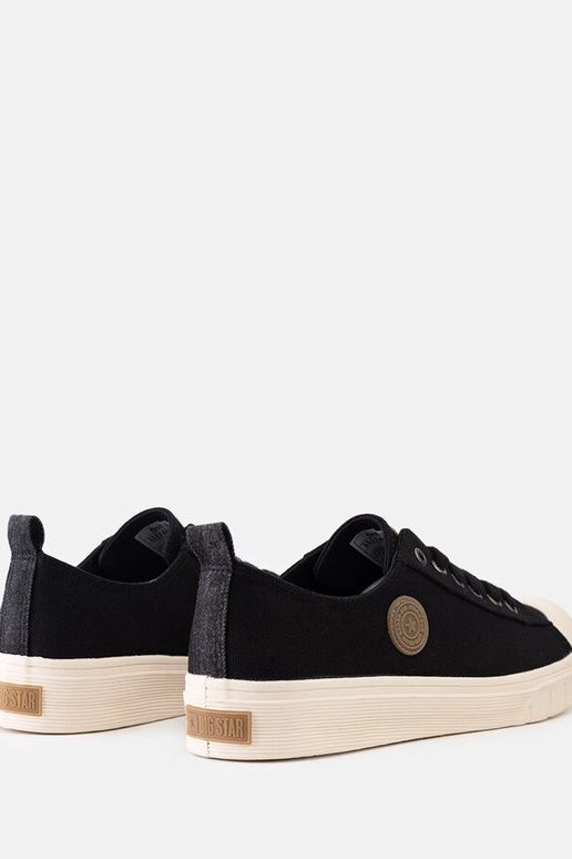 Czarne trampki Big Star LL174020 906