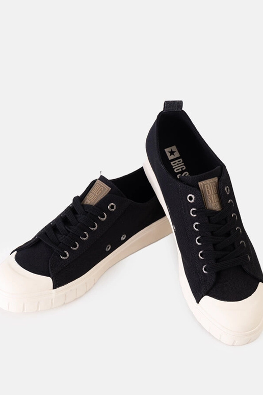 Czarne trampki Big Star LL174020 906