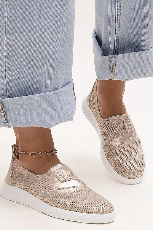 Silver loafers Ilana