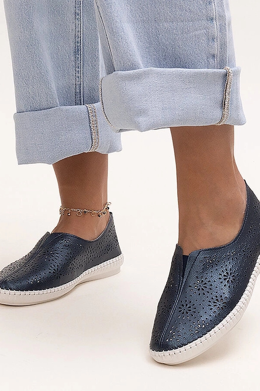 Silver loafers Ilana