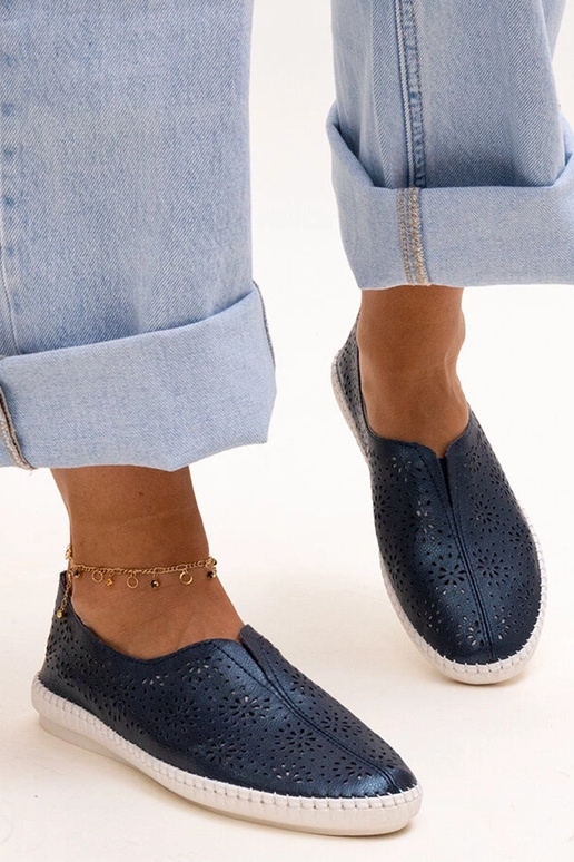 Silver loafers Ilana