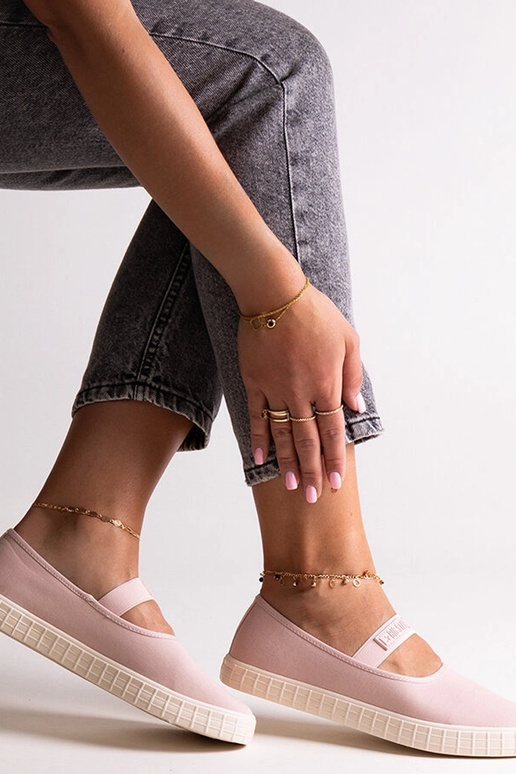 Women's white tennis shoes Big Star...