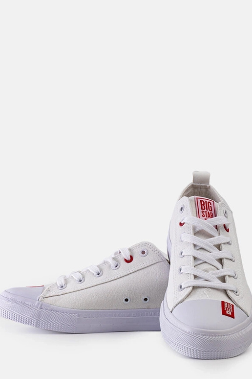 Białe trampki męskie Big Star JJ174013