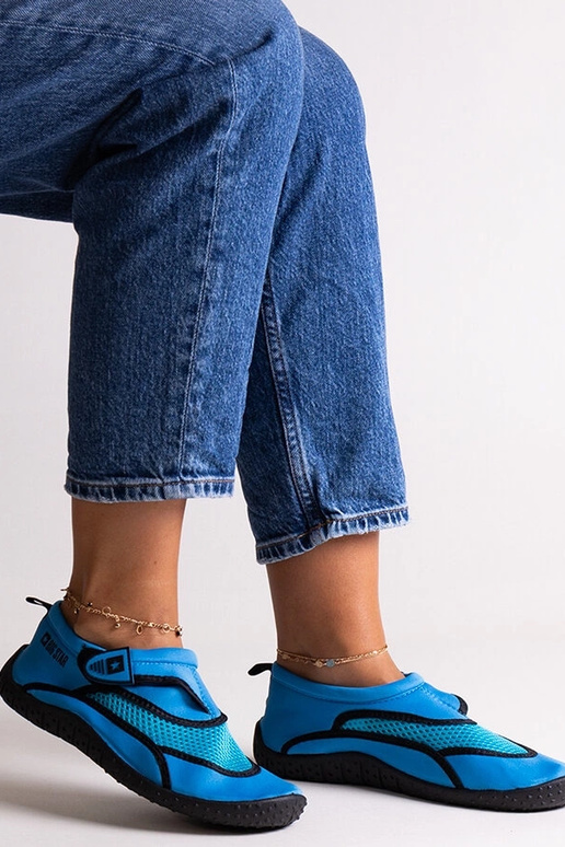 Sportowe niebieskie buty do wody Big...