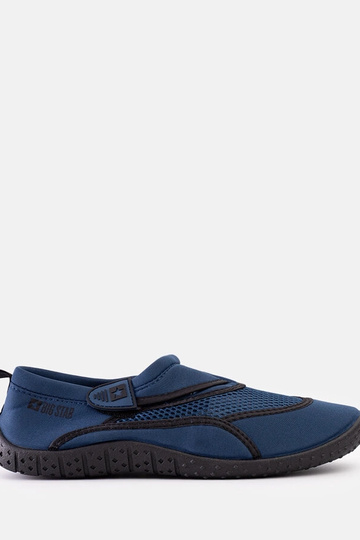 Granatowe męskie buty do...