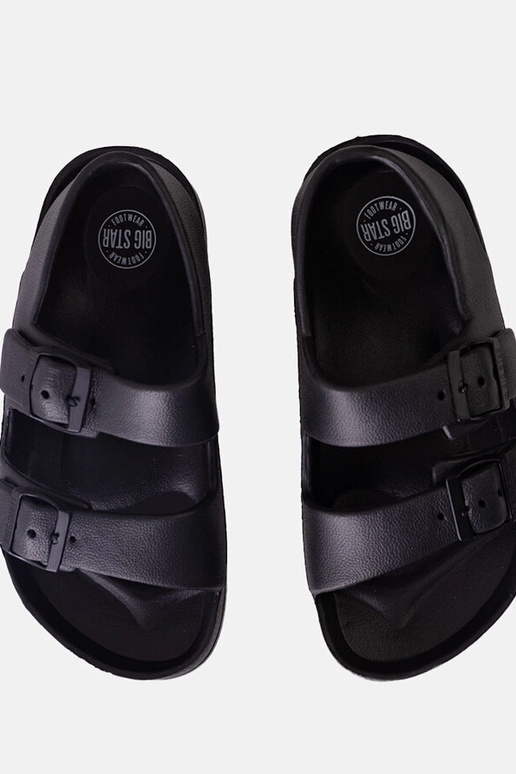 Czarne dziecięce sandałki Big Star...