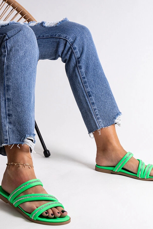 Black sandals on a block heel Millo