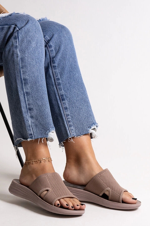 Black sandals on a block heel Millo