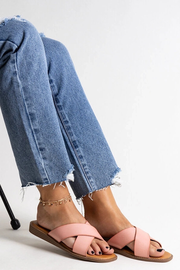 Black sandals on a block... 2