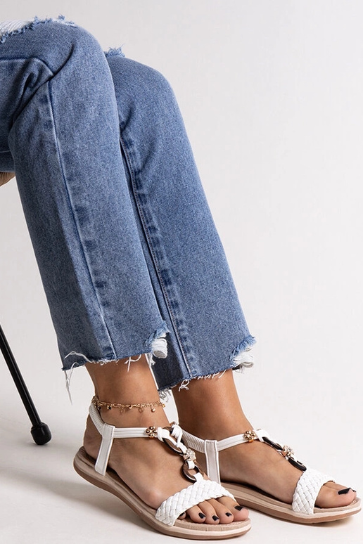 Black sandals on a block heel Millo