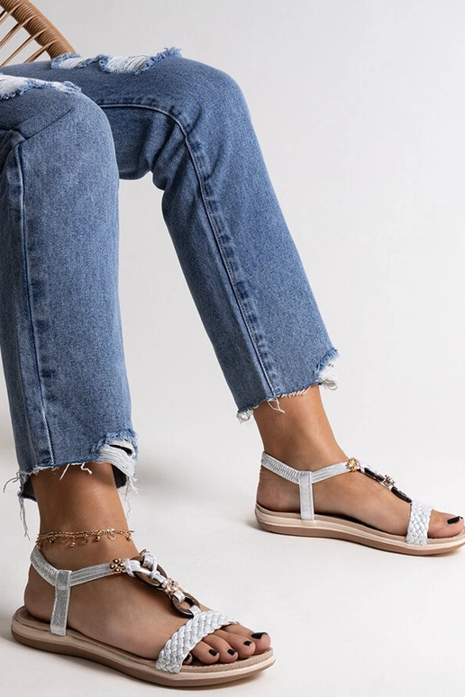 Black sandals on a block heel Millo