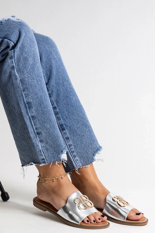 Black sandals on a block heel Millo