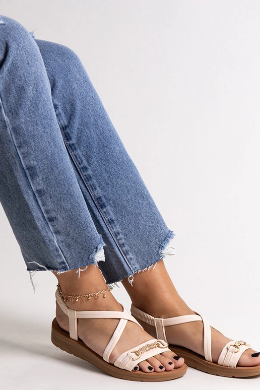 Black sandals on a block heel Millo