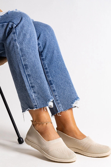 Beige trainers Venancia 2