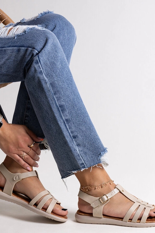 Black sandals on a block heel Millo