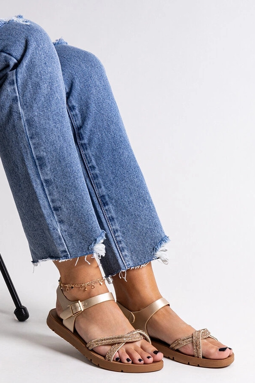 Black sandals on a block heel Millo