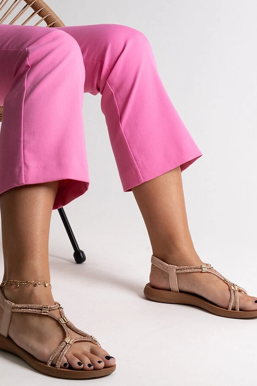 Black sandals on a block heel Millo