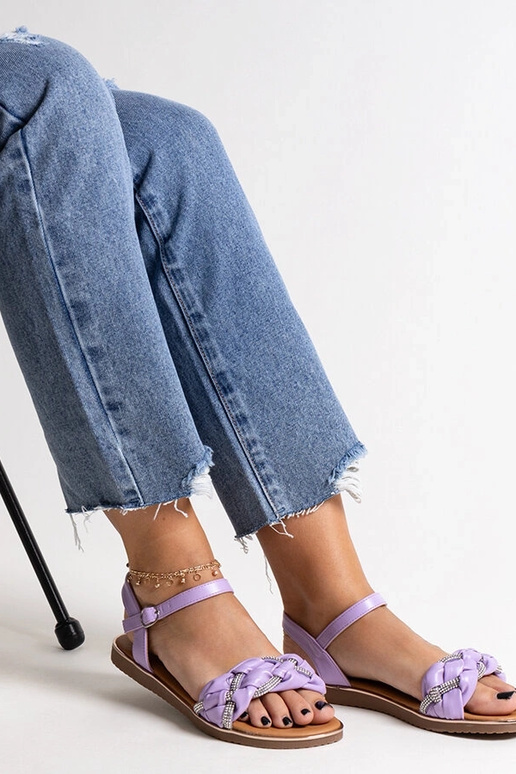 Black sandals on a block heel Millo