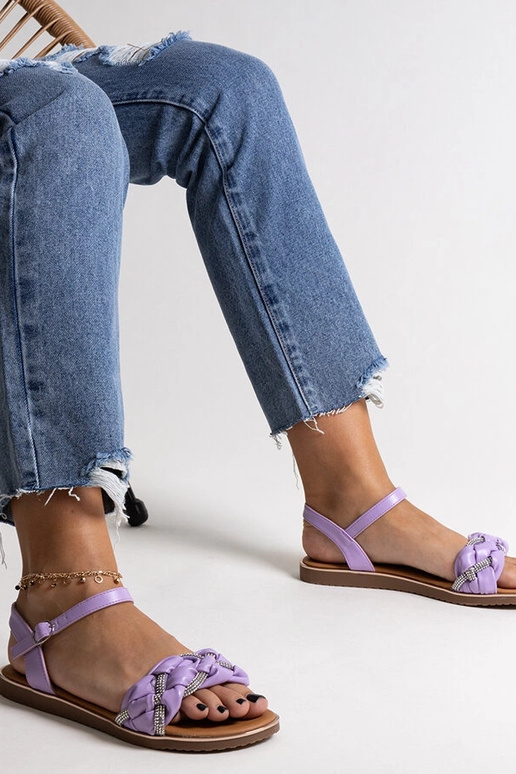 Black sandals on a block heel Millo