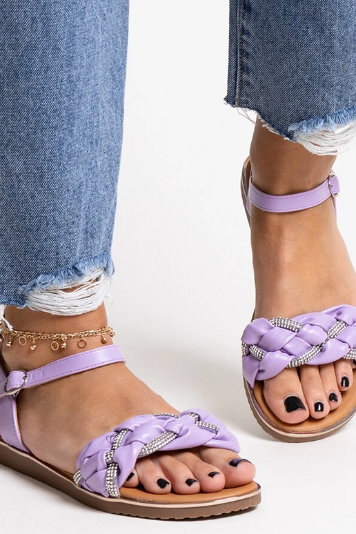 Black sandals on a block heel Millo