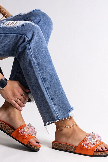 Pomarańczowe klapki... 2