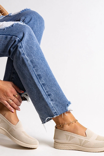 Beige trainers Venancia