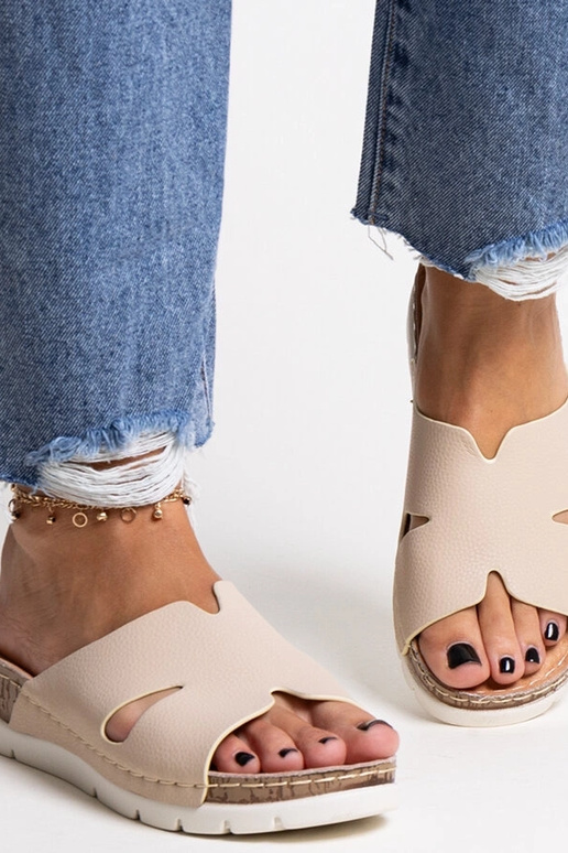 Black sandals on a block heel Millo