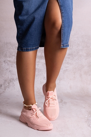 Pink sports sneakers by...